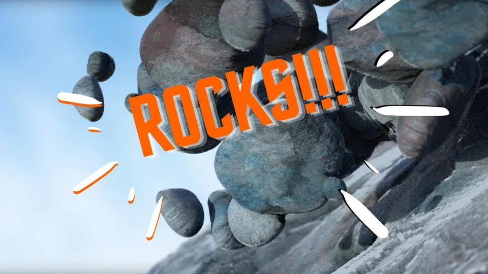 Official CGI Nerd thumbnail for How to Make a Low Poly 3D Rock Generator | Houdini Tutorial